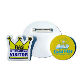 Plastic Button Badges